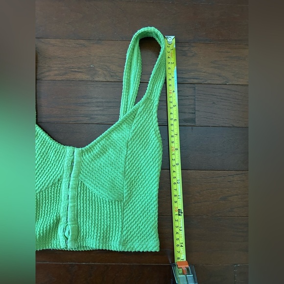 Urban Outfitters Estella Textured Tank Top green size XS - Picture 5 of 8